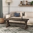 Bowery Hill Farmhouse Wood Coffee Table in Reclaimed Oak Finish