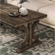 Bowery Hill Farmhouse Wood Coffee Table in Reclaimed Oak Finish