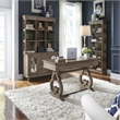 Bowery Hill Traditional Wood Elegant Multi Credenza & Hutch Set