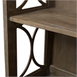 Bowery Hill Traditional Wood Elegant Multi 3 Piece Desk & Hutch Set