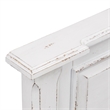 Bowery Hill Modern / Contemporary Wood White Queen Panel Bed