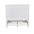 Bowery Hill Modern / Contemporary Wood White Queen Panel Bed