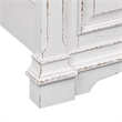 Bowery Hill Modern / Contemporary Wood White Queen Panel Bed