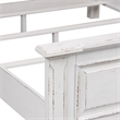 Bowery Hill Modern / Contemporary Wood White Queen Panel Bed