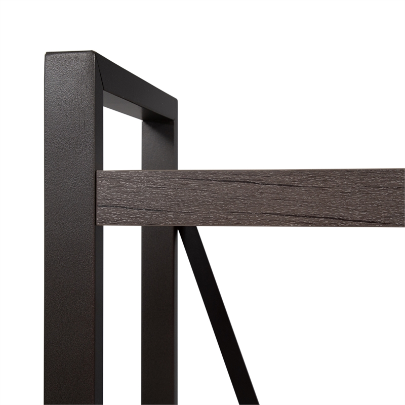 Bowery Hill Modern / Contemporary Wood Medium Gray Tall Pier Unit