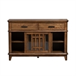 Bowery Hill Modern / Contemporary Wood Server in Medium Brown