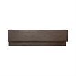 Bowery Hill Traditional 4-Piece Wood Console Table Set in Espresso