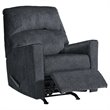 Bowery Hill Modern / Contemporary Rocker Recliner in Slate Finish