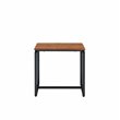 Bowery Hill Contemporary 3Pc Pack Coffee and End Set in Walnut