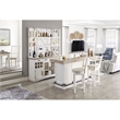 Bowery Hill Contemporary Wood Dining Buffet Server in White Finish