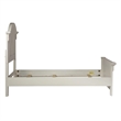 Bowery Hill Contemporary Cottage Style Twin Panel Bed in White
