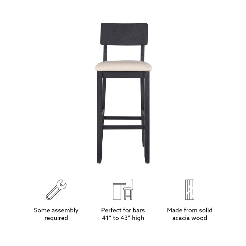 Bowery Hill Modern Wood 31.5