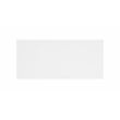 Bowery Hill Contemporary Wood Two Drawer Desk in White Finish
