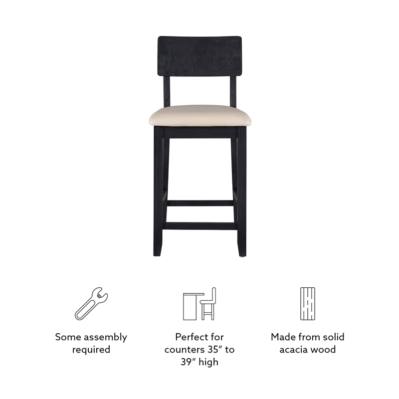 Bowery Hill Modern Wood 25.5