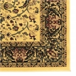 Bowery Hill Modern Nain Polypropylene 8' Square Area Rug in Cream