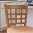 Bowery Hill Wood Commercial Grade Set of Two Counter Stools in Natural