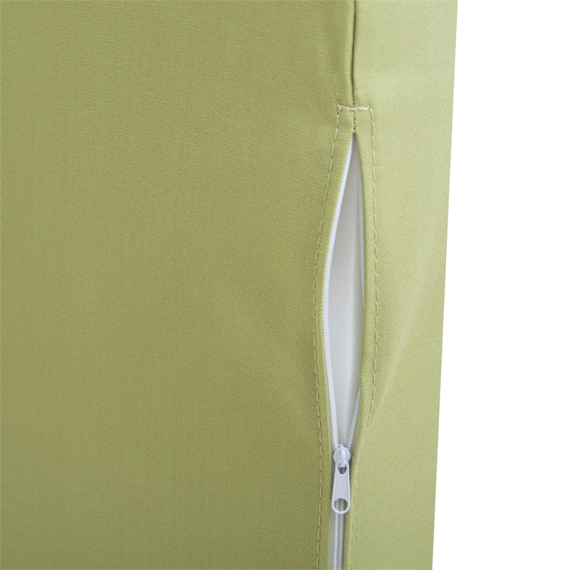 Bowery Hill 5 Piece Polyester Cushion/Pillow Set for Nook in Apple Green