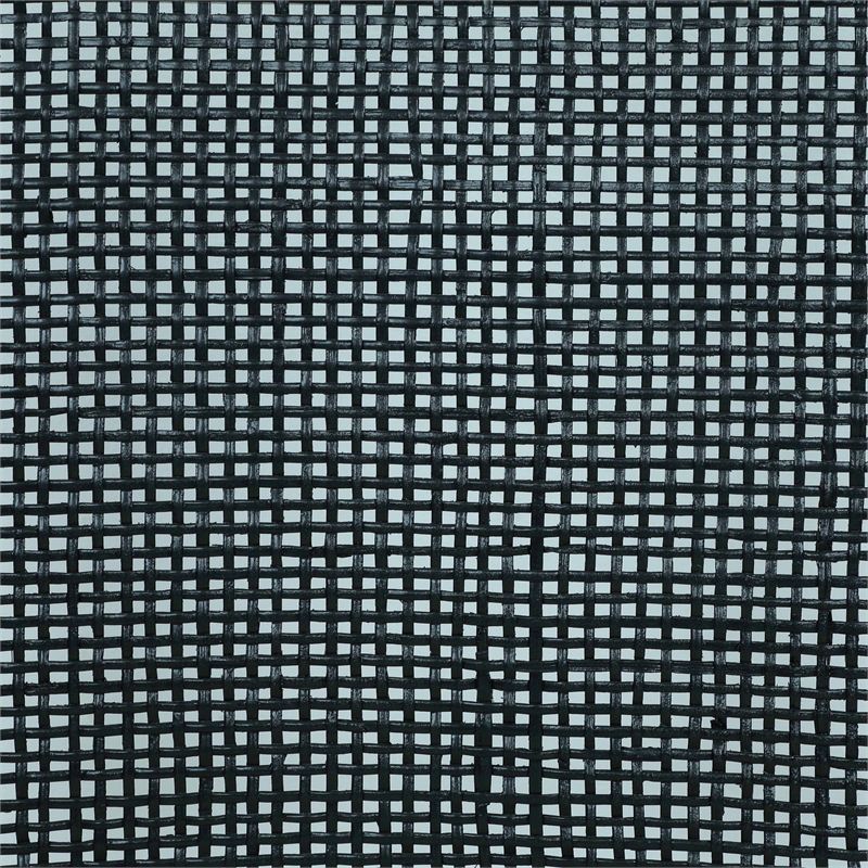 Bowery Hill Wood Folding Side Chair Woven Cane Back Beige Padded Seat in Black