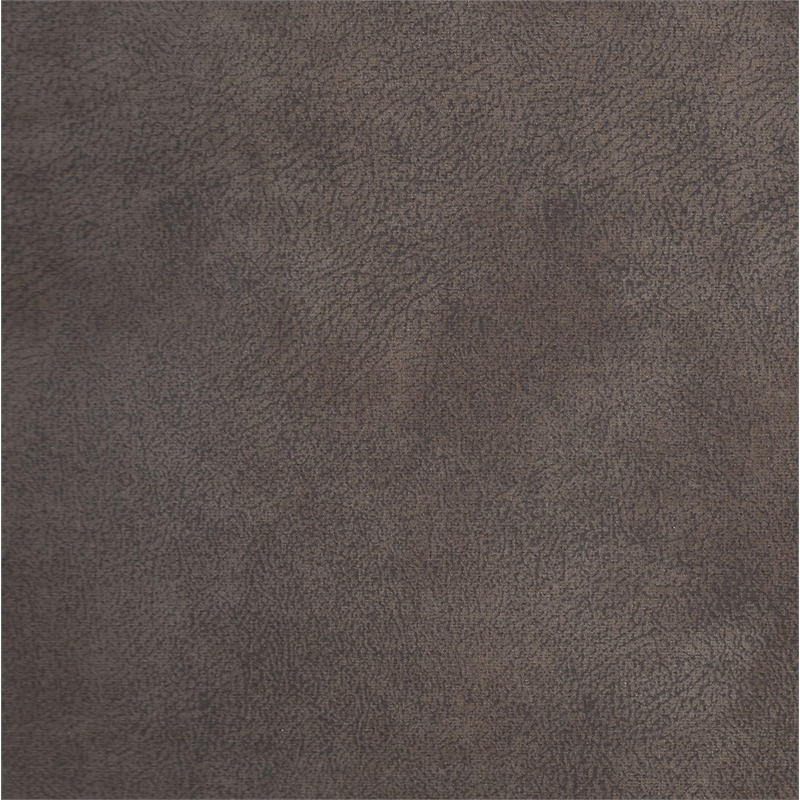 Bowery Hill Power Wall Hugger Recliner in Brown Polyester Fabric