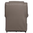 Bowery Hill Power Lift Lay-Flat Recliner with Gray Disinfectable PU Fabric