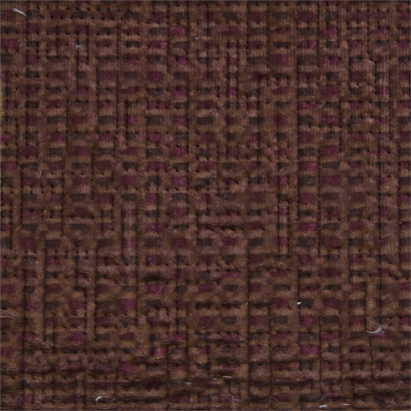 Bowery Hill Power Lift Assist Lay Flat Recliner in Merlot Polyester Fabric