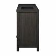 Bowery Hill Modern Farmhouse Dusky Cedar Brown Finish Wood Server