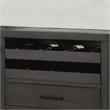 Bowery Hill Modern Farmhouse Dusky Cedar Brown Finish Wood Server