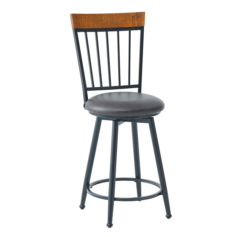 Bowery Hill Contemporary Chestnut Wood Finish 3-piece Home Bar