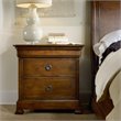 Bowery Hill Modern / Contemporary 2 Drawer Nightstand in Pecan