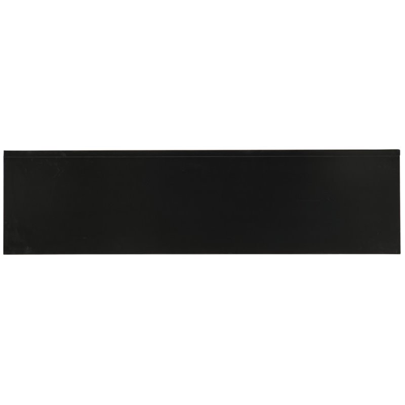 Bowery Hill Modern / Contemporary 4 Door Console Table in Black