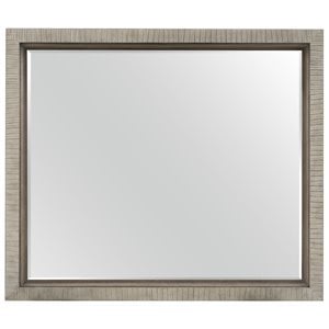 Bowery Hill Modern / Contemporary Mirror - Champagne Silver Finish