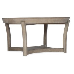 Bowery Hill Modern / Contemporary Living Room Round Cocktail Table