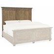 Bowery Hill Modern / Contemporary Panel Headboard in Distressed Wood