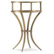 Bowery Hill Modern / Contemporary Martini Table in Gold Cast Iron