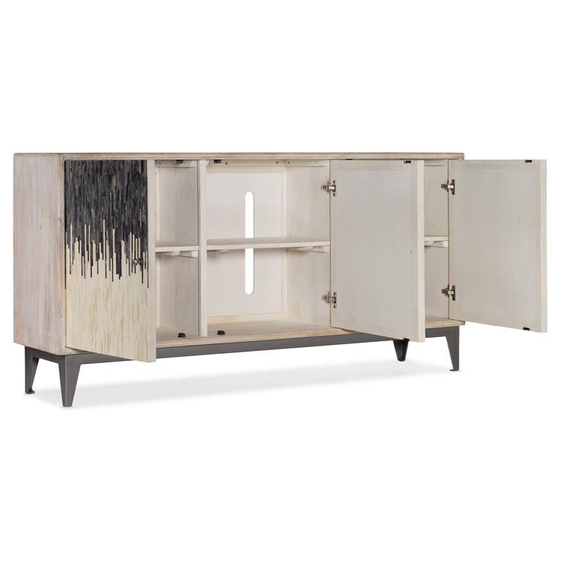 Bowery Hill Modern / Contemporary Living Room Three Door Console