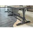 Bowery Hill Modern / Contemporary Bedroom Bed Bench in Brown Wood