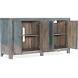 Bowery Hill Contemporary Home Entertainment Four Door Media Console