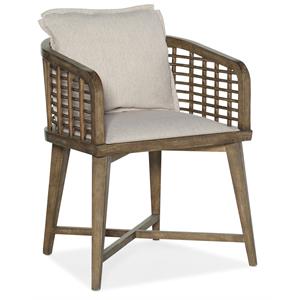 Bowery Hill Modern / Contemporary Dining Room Barrel Back Chair