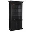 Bowery Hill Modern / Contemporary Home Office Bookcase in Black Wood