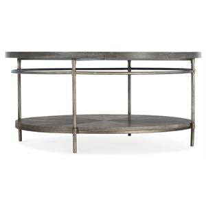 Bowery Hill Modern / Contemporary Living Room Round Cocktail Table
