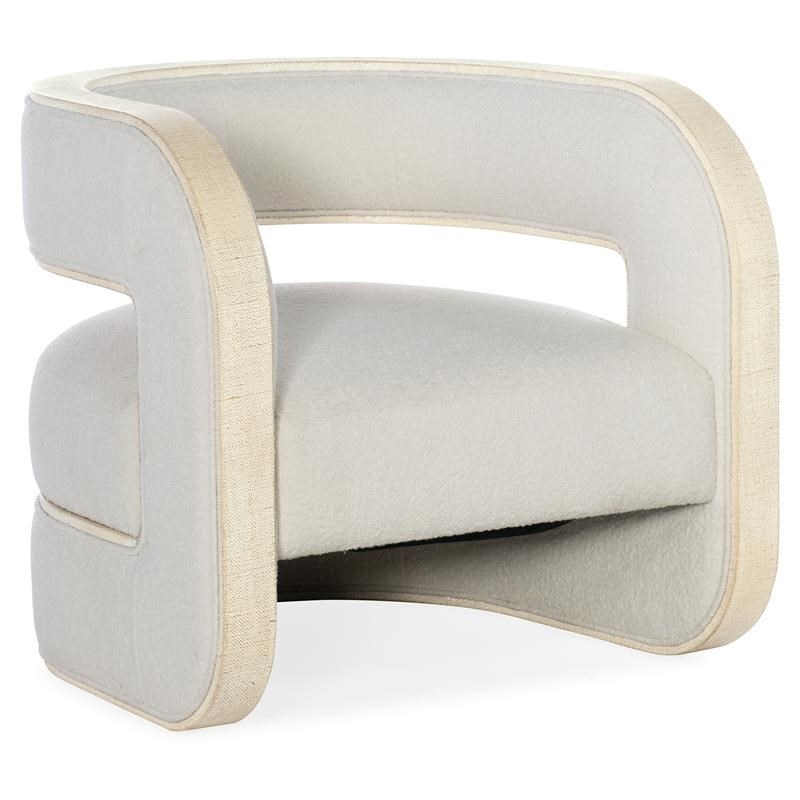 Bowery Hill Modern / Contemporary Living Room Accent Chair in Fabric