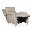 Bowery Hill Contemporary Living Room Power Recliner with Power Headrest