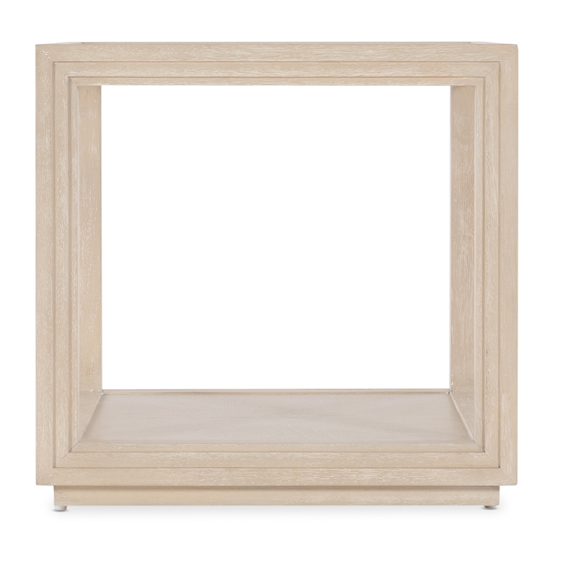 Bowery Hill Modern / Contemporary Chic End Table in Natural Wood Finish