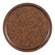 Bowery Hill Modern / Contemporary Metal Accent Table in Copper