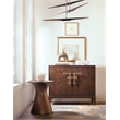 Bowery Hill Modern / Contemporary Metal Accent Table in Copper