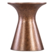 Bowery Hill Modern / Contemporary Metal Accent Table in Copper