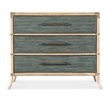 Bowery Hill Modern / Contemporary Rattan Wood Chest in Beige