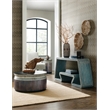 Bowery Hill Modern / Contemporary Wood Cocktail Table in Brown