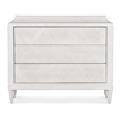 Bowery Hill Modern / Contemporary 3-Drawer Wood Chest in White