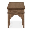 Bowery Hill Modern / Contemporary Wood Bed Bench in Brown Finish